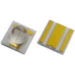 VLMU3500-395-060 Vishay, VLMU3500 Series UV LED, 400nm 1250mW 60 °, 3-Pin Surface Mount package