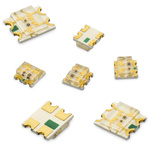Wurth Elektronik2.4 V Green & Yellow LED 1616 (0606) SMD, WL-SBCW 150066YV74000
