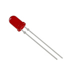 Vishay1.9 V Red LED 5 mm Through Hole, Low Current TLLR5400
