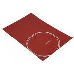 RS PRO Silicone Heater Mat, 60 W, 200 x 300mm, 12 V dc
