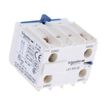 Schneider Electric Auxiliary Contact, 2 Contact, 2NO, Front Mount