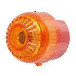 Moflash IS-SB Series Amber Sounder Beacon, 24 V dc, IP66, Wall Mount, 105dB at 1 Metre