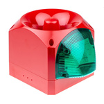 Klaxon Green Sounder Beacon, 110 V ac, 230 V ac, IP66, 120dB at 1 Metre