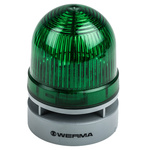 Werma EvoSIGNAL Mini Series Green Sounder Beacon, 24 V dc, IP66, Base Mount, 95dB at 1 Metre