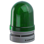 Werma EvoSIGNAL Midi Series Green Sounder Beacon, 12 V dc, Base Mount