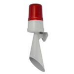 e2s H110T Series Red Horn Beacon, 230 V ac, Surface Mount