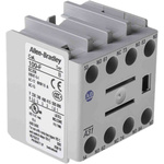 Allen Bradley Auxiliary Contact, 4 Contact, 1NC + 3NO, Front Mount