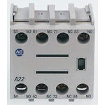 Allen Bradley Auxiliary Contact, 4 Contact, 4NO, Front Mount