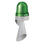 Werma 434 Series Green Horn Beacon, 115 → 230 V, IP65, Wall Mount, 98dB at 1 Metre