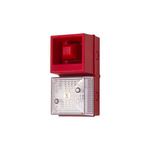 Clifford & Snell YL40 Series Clear Sounder Beacon, 230 V ac, IP65, Base-mounted, 108dB at 1 Metre