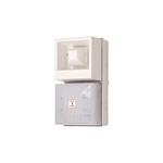 Clifford & Snell YL40 Series Opal Sounder Beacon, 115 V ac, IP65, Base-mounted, 108dB at 1 Metre