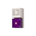 Clifford & Snell YL40 Series Magenta Sounder Beacon, 115 V ac, IP65, Base-mounted, 108dB at 1 Metre