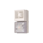 Clifford & Snell YL40 Series Clear Sounder Beacon, 230 V ac, IP65, Base-mounted, 108dB at 1 Metre