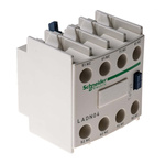 Schneider Electric Auxiliary Contact, 4 Contact, 4NC, Front Mount