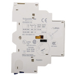Schneider Electric Auxiliary Contact, 2 Contact, 1NC + 1NO, Side Mount