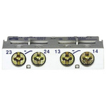 Schneider Electric Auxiliary Contact, 2 Contact, 2NO, Front Mount