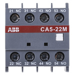 ABB Auxiliary Contact, 4 Contact, 2NC + 2NO, Front Mount