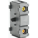 ABB Auxiliary Contact, 1 Contact, 1NO, Snap-On