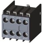 Siemens Auxiliary Contact, 4 Contact, 2NC + 2NO, Snap-On, Sirius Innovation