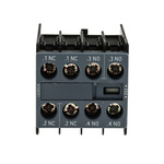 Siemens Auxiliary Contact, 4 Contact, 2NC + 2NO, Snap-On, Sirius Innovation