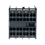 Siemens Auxiliary Contact, 4 Contact, 2NC + 2NO, Snap-On, Sirius Innovation