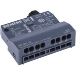 Siemens Auxiliary Contact, 2 Contact, 1NC + 1NO, Plug In, SIRIUS