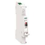 Schneider Electric Auxiliary Contact, 2 Contact, 1NC + 1NO, DIN Rail Mount, Acti 9