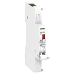 Schneider Electric Auxiliary Contact, 2 Contact, 1NC + 1NO, DIN Rail Mount, Acti 9