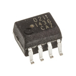 Broadcom, HCPL-0211-000E DC Input Schmitt Trigger Output Optocoupler, Through Hole, 8-Pin SOIC