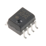 Broadcom, HCPL-070A-000E DC Input Darlington Output Optocoupler, Surface Mount, 8-Pin SOIC