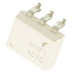 onsemi, H11F1SM DC Input Transistor Output Optocoupler, Surface Mount, 6-Pin PDIP