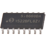 SI8660BA-B-IS1 Skyworks Solutions Inc, 6-Channel Digital Isolator 150Mbps, 1 kVrms, 16-Pin SOIC