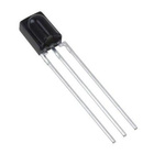 Vishay TSOP38256, 56kHz IR Receiver, 950нм 45 deg, 24m Range, 2.5 V - 5.5V, Through Hole, 5.0 x 6.95 x 4.8mm