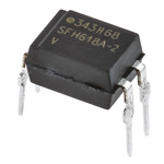Vishay, SFH618A-2 DC Input Transistor Output Optocoupler, Through Hole, 4-Pin PDIP