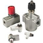 Speed controller stainless steel inline connection 4mm tube push in