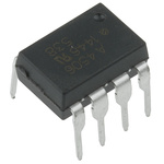 Broadcom, HCPL-4506-000E DC Input Inverter, Open-Collector Output Optocoupler, Through Hole, 8-Pin PDIP
