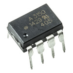 Broadcom, HCPL-3150-000E DC Input Transistor Output Optocoupler, Through Hole, 8-Pin DIP