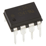 Broadcom, HCPL-2631-000E DC Input Transistor Output Dual Optocoupler, Through Hole, 8-Pin DIP