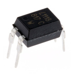 Lite-On, LTV-817-C DC Input Transistor Output Optocoupler, Through Hole, 4-Pin PDIP