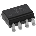 Lite-On, LTV-827S-TA1 DC Input Transistor Output Dual Optocoupler, Surface Mount, 8-Pin PDIP