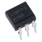 Broadcom, CNY17-3-000E DC Input Transistor Output Optocoupler, Through Hole, 6-Pin PDIP