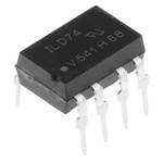 Vishay, ILD74 DC Input Transistor Output Dual Optocoupler, Through Hole, 8-Pin PDIP