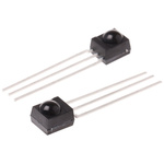 Vishay TSOP2238, 38kHz IR Receiver, 950nm, 45m Range, Through Hole, 6 x 5.6 x 6.95mm