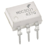 onsemi, MOC3021M DC Input Triac Output Optocoupler, Through Hole, 6-Pin DIP