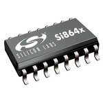 Si8640BC-B-IS1 Skyworks Solutions Inc, 4-Channel Digital Isolator 150Mbps, 3.75 kV, 16-Pin SOIC