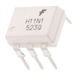 onsemi, H11N1M DC Input Schmitt Trigger Output Optocoupler, Through Hole, 6-Pin DIP