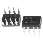 Vishay, 6N139 DC Input Darlington Output Optocoupler, Through Hole, 8-Pin DIP