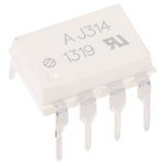 Broadcom, HCPL-J314-000E DC Input IGBT Gate Drive, MOSFET Output Dual Optocoupler, Through Hole, 8-Pin DIP