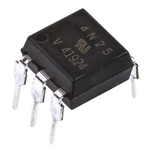 Vishay, H11AA1 AC Input Transistor Output Optocoupler, Through Hole, 6-Pin DIP