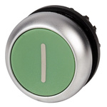 Eaton Flush Green Push Button - Momentary, M22 Series, 22mm Cutout, Round
